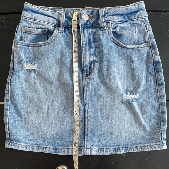 Garage Denim Mini Skirt Size XS - Picture 3 of 5